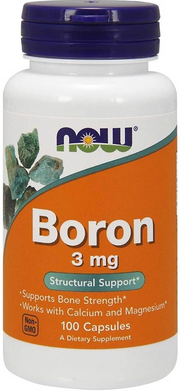 NOW Boron 3 мг 100 капс. 