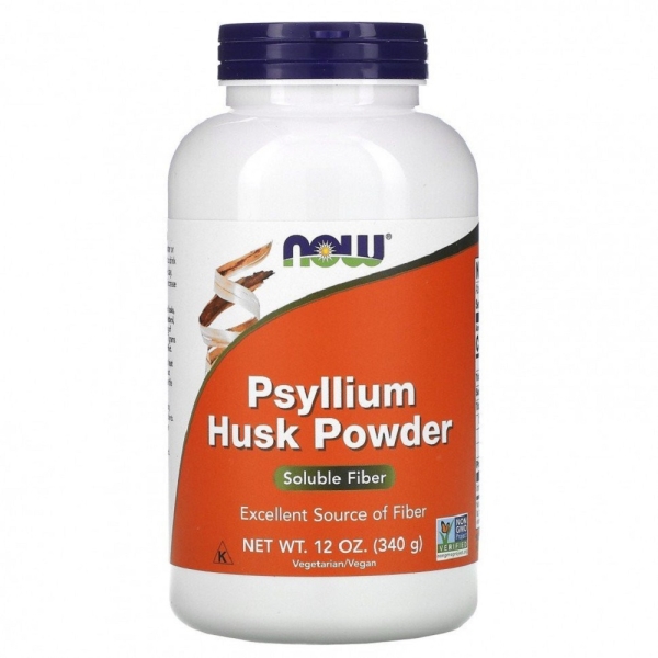 NOW Psyllium Husk Powder 12 oz., 340 г 