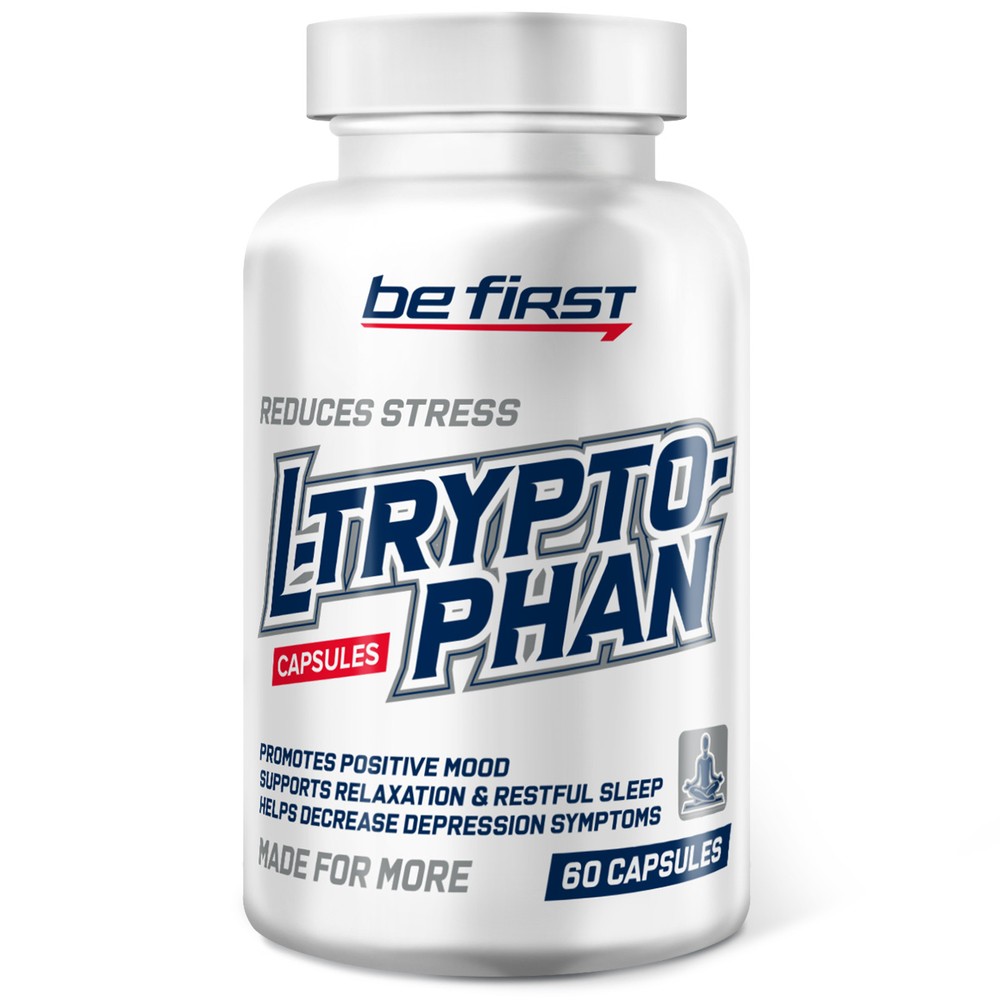 Be First Tryptophan Capsules, 60 капс.