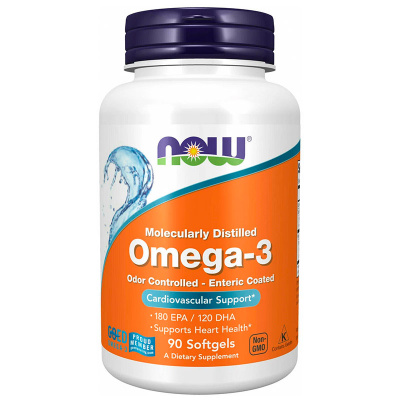 Now Omega 3 Enteric, 90 капс. 