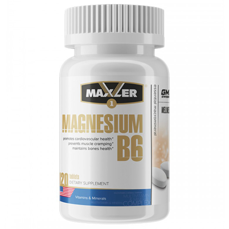 Maxler Maxler Magnesium B6, 120 таб. 