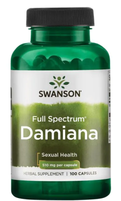Swanson Full Spectrum Damiana 510 mg, 100 капс.