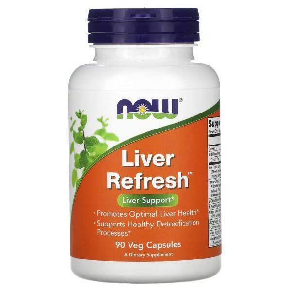 NOW Now Liver Refresh, 90 капс. 