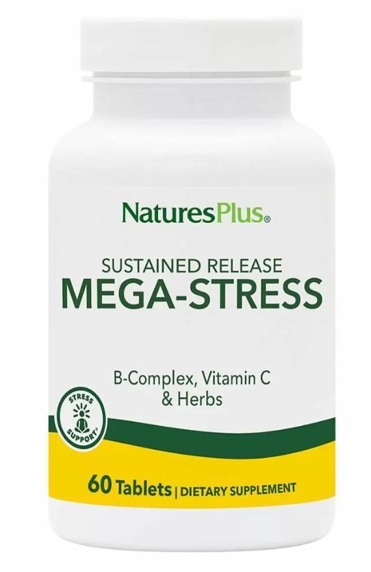 Nature's Plus MEGA-STRESS S/R, 60 таб. 