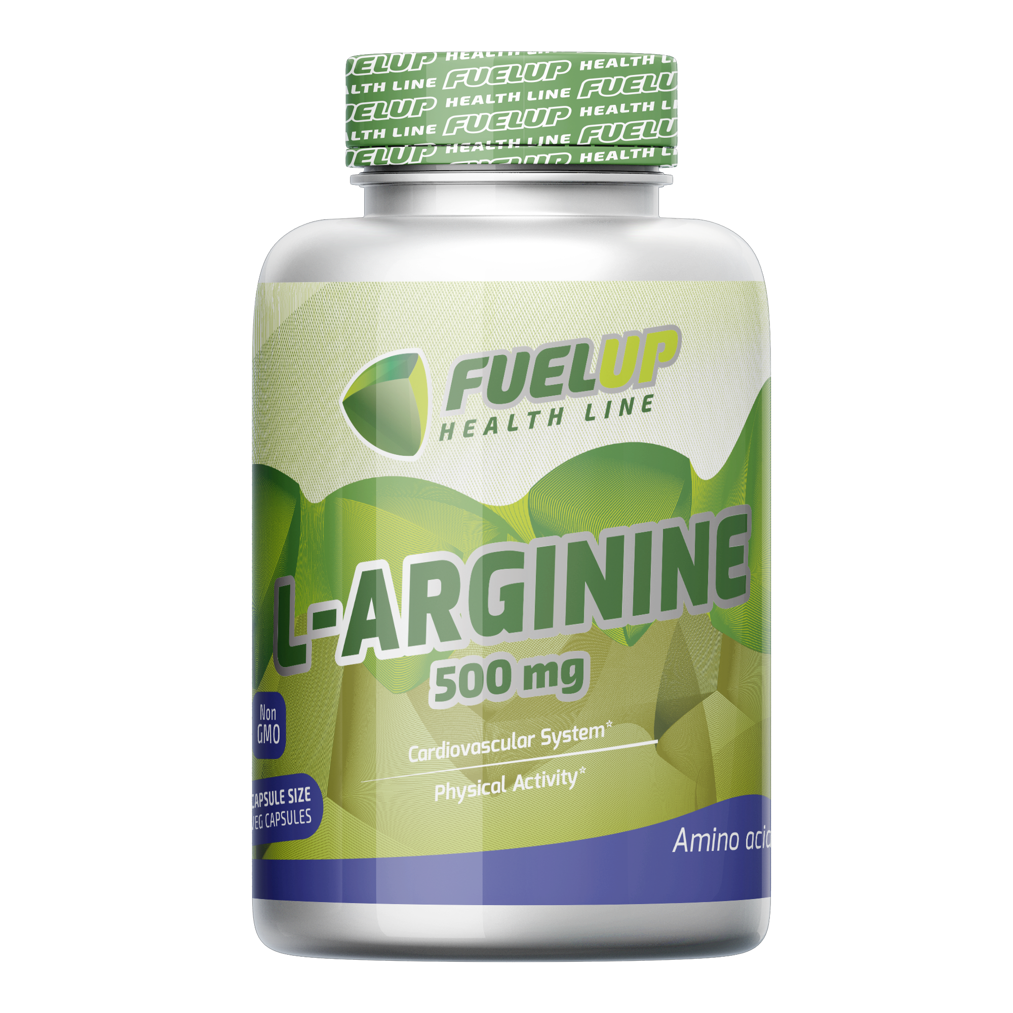 FuelUp L-Arginine 500 mg, 100 капс. 