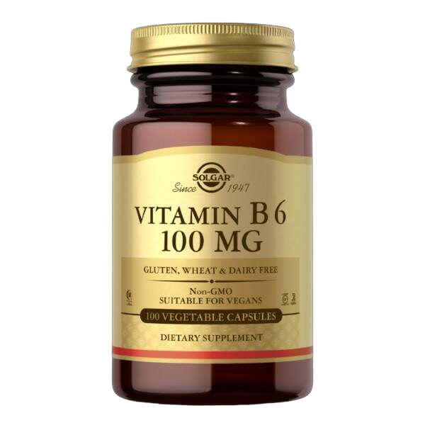 Solgar Vitamin B6 100 mg, 100 капс.