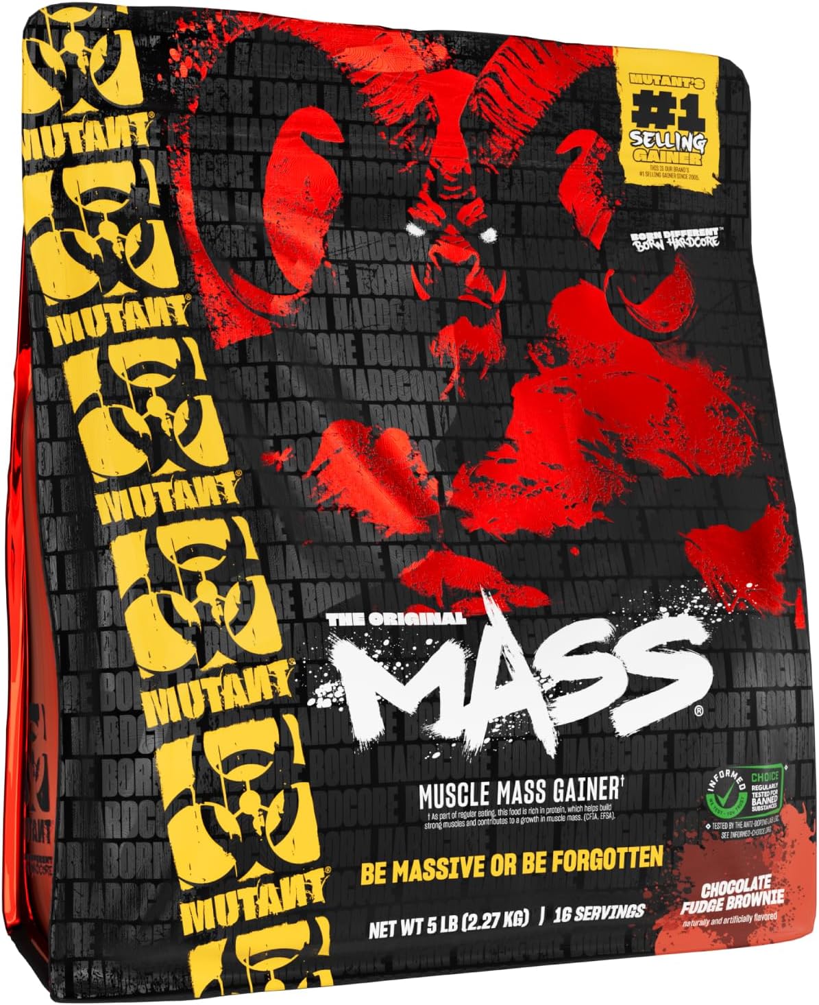 Mutant Mass, 2270 г Гейнеры высокоуглеводные