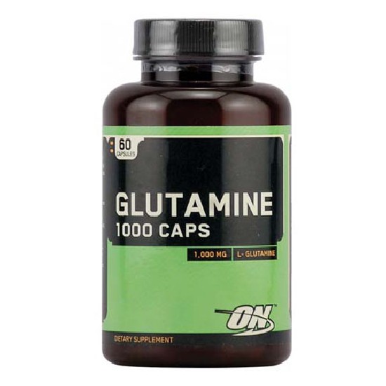 Optimum Nutrition Glutamine Caps Dietary Supplement, 60 капс. Глютамин
