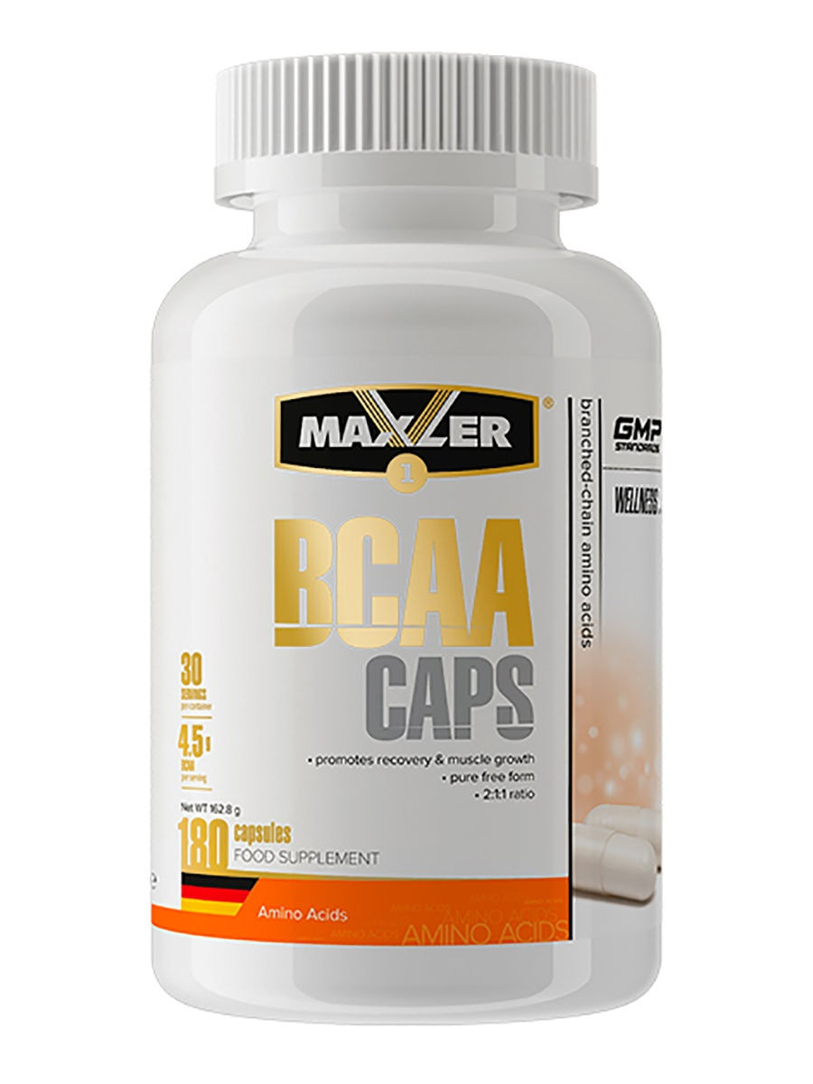 Maxler BCAA Caps, 180 капс. BCAA
