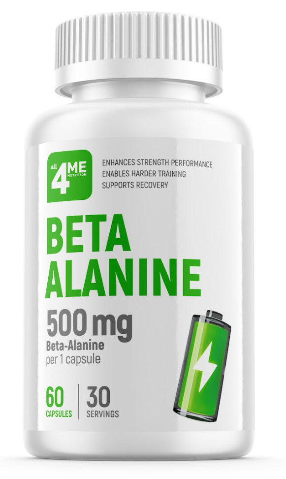 4Me Nutrition Beta-Alanine, 60 капс. 