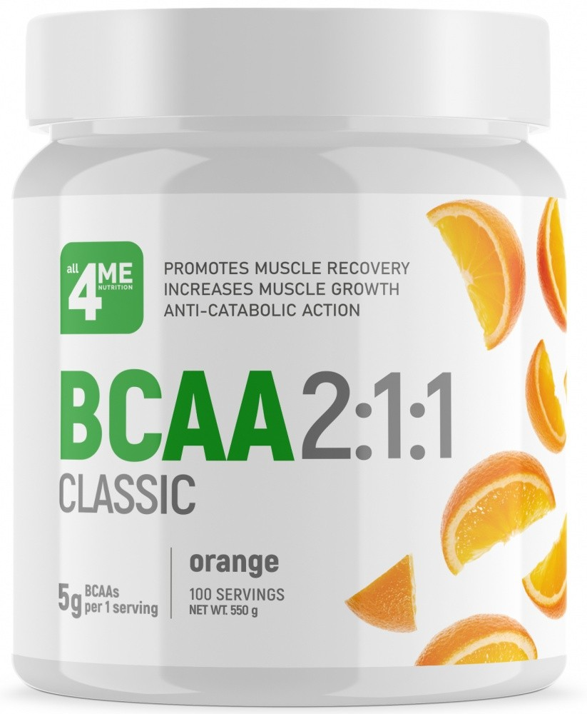 4Me Nutrition BCAA Classic 2:1:1, 550 г 