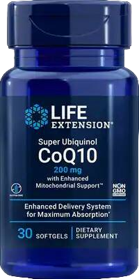 LIFE Extension LIFE Extension Super Ubiquinol CoQ10 with Enhanced Mitochondrial Support 200 mg, 30 капс. 
