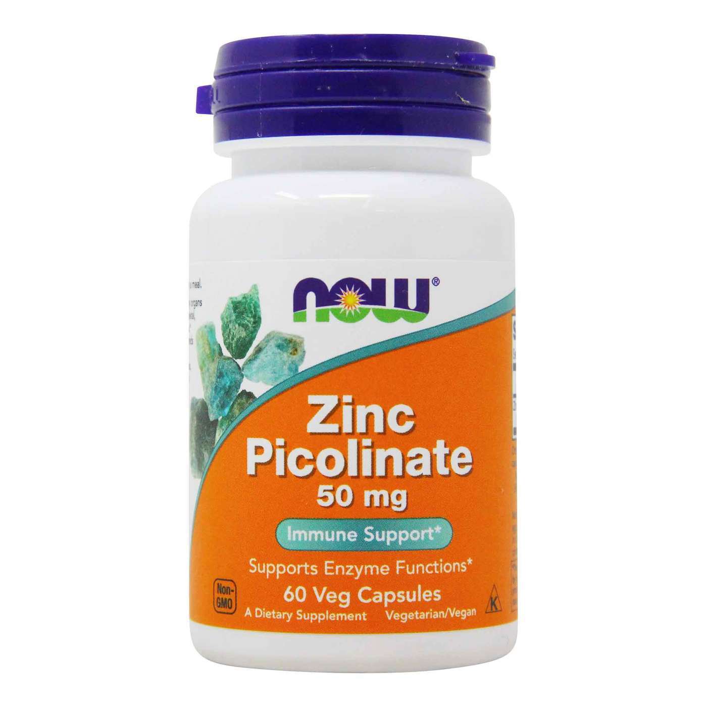 NOW Zinc Picolinate, 50 mg, 60 капс.