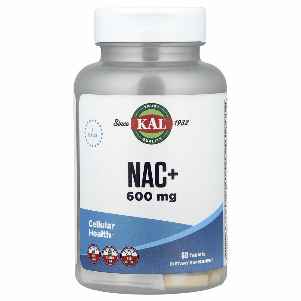 KAL NAC + 600 mg, 60 таб. 