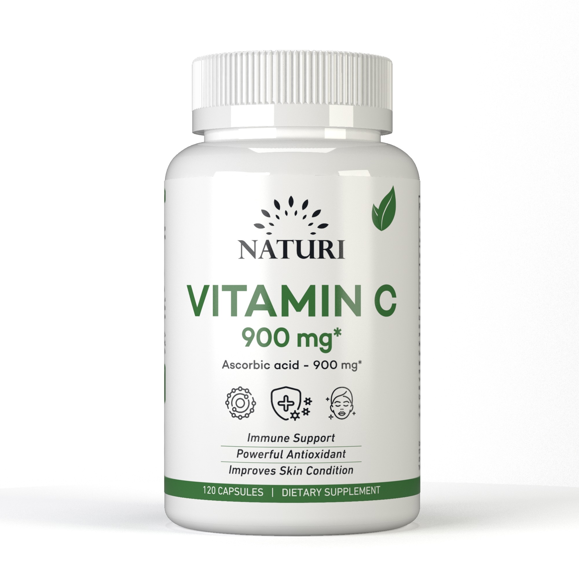 Naturi Vitamin C, 120 капс. 