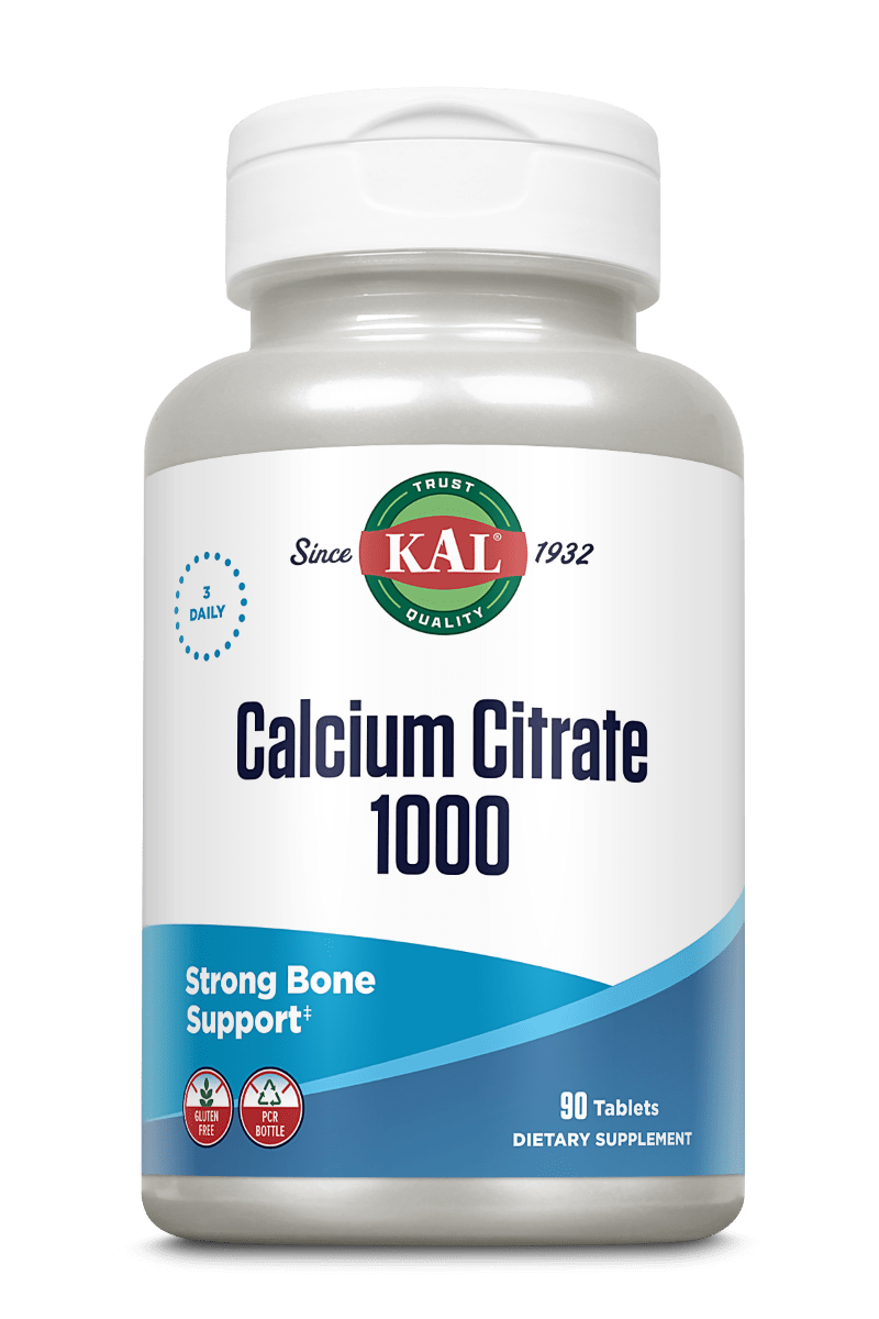 Kal Calcium Citrate 1000, 90 таб. 