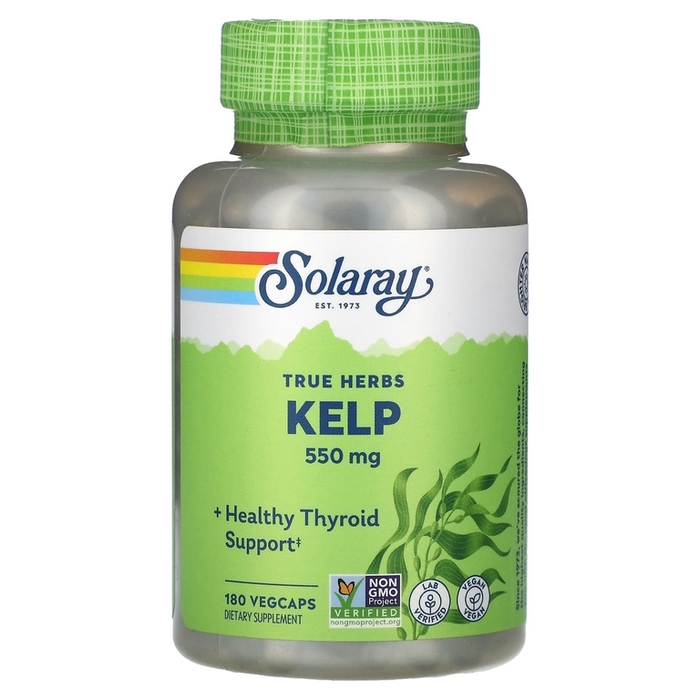 Solaray Kelp 550 mg, 180 капс. 