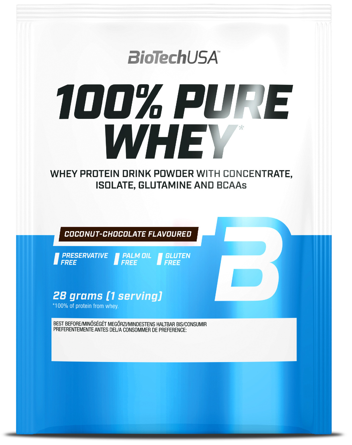 BioTechUSA 100% Pure Whey, 28 г Протеин сывороточный