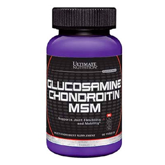 Ultimate Nutrition Glucosamine Chondroitin MSM, 90 таб. 