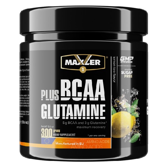 Maxler BCAA+Glutamine, 300 г BCAA