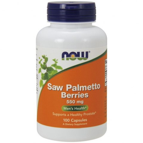 NOW Saw Palmetto 550 mg, 100 капс. 