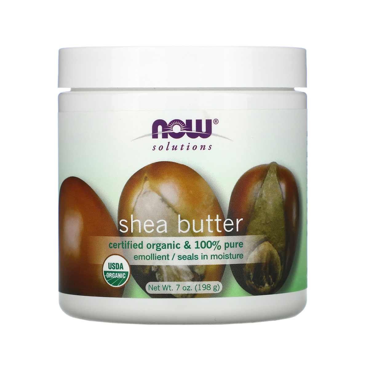 Now Organic Shea Butter (7 oz), 198 г 