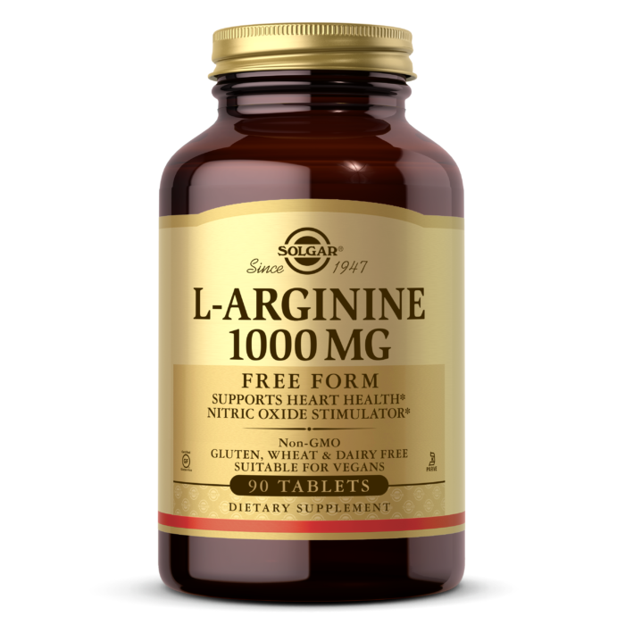 Solgar L-Arginine 1000 mg Tablets, 90 таб. 