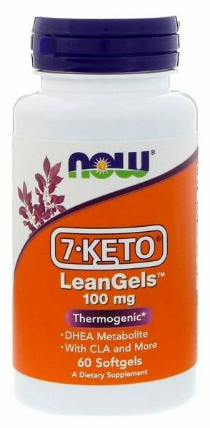 NOW Now 7-Keto 100 mg leangels, 60 капс. 