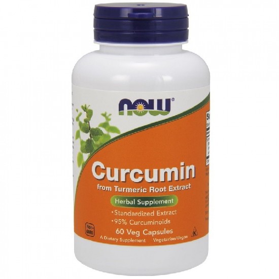 NOW Curcumin Extract 95% 665 mg, 60 капс. 