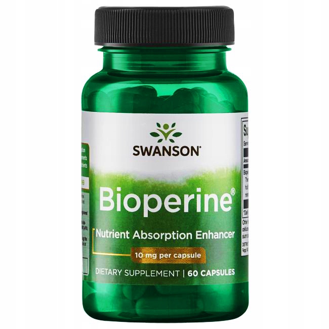 Swanson Swanson Bioperine 10 mg, 60 капс. 