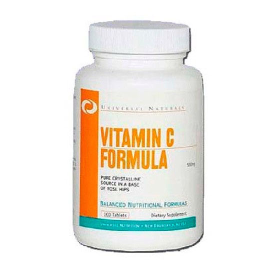 Universal Nutrition Vitamin C Formula, 100 таб.