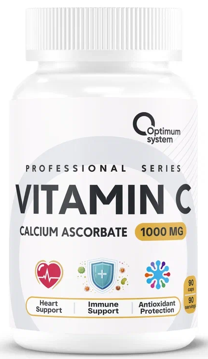 Optimum System Vitamin C 1000, 90 капс. 