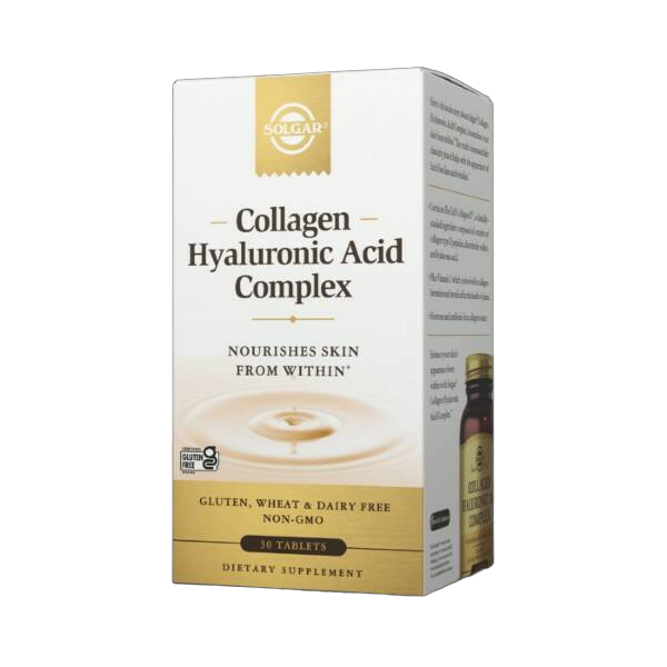 Solgar Solgar Collagen Hyaluronic Acid Complex, 30 таб. 