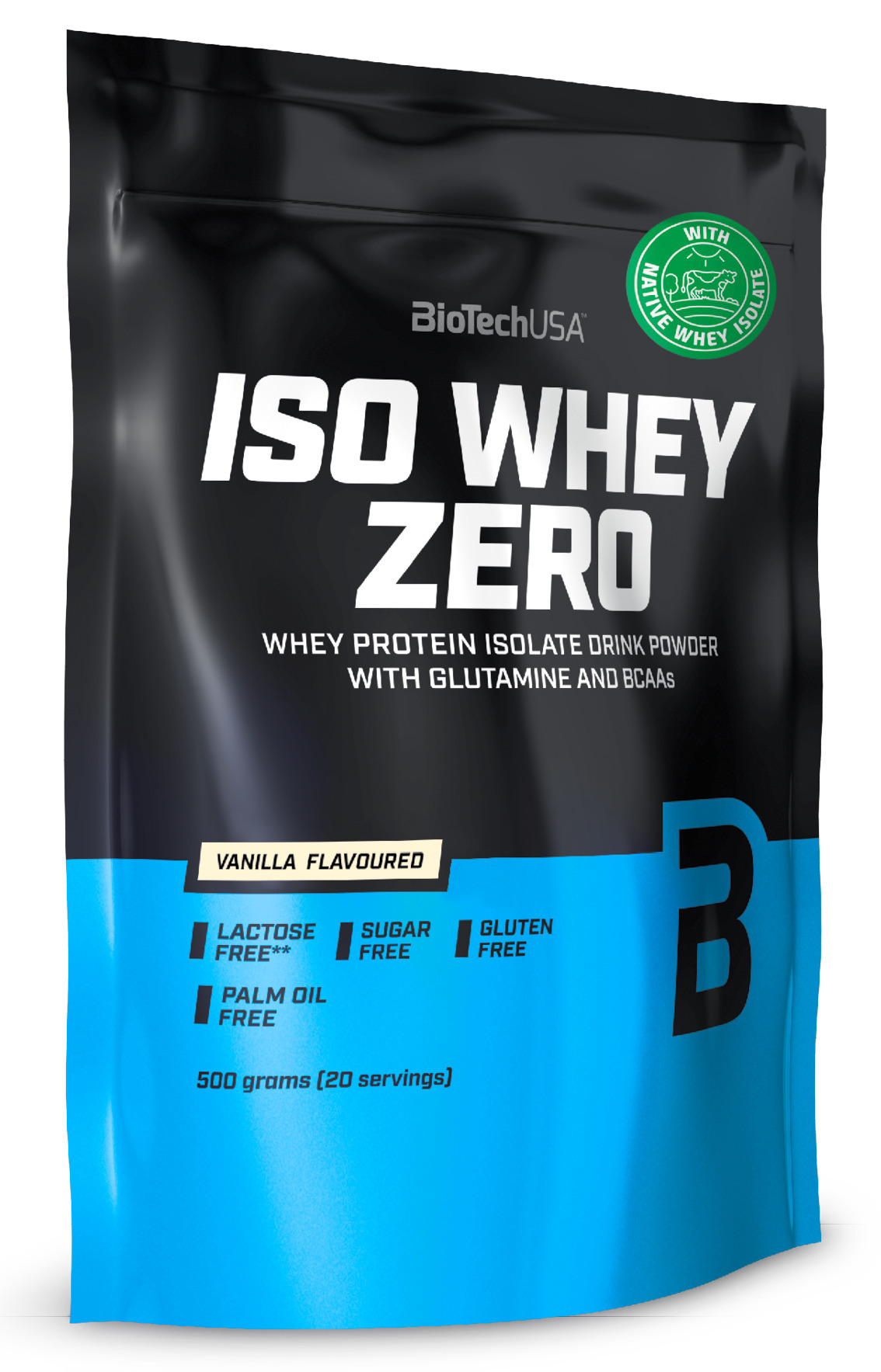 BioTechUSA Iso Whey Zero lactose free, 500 г Протеин