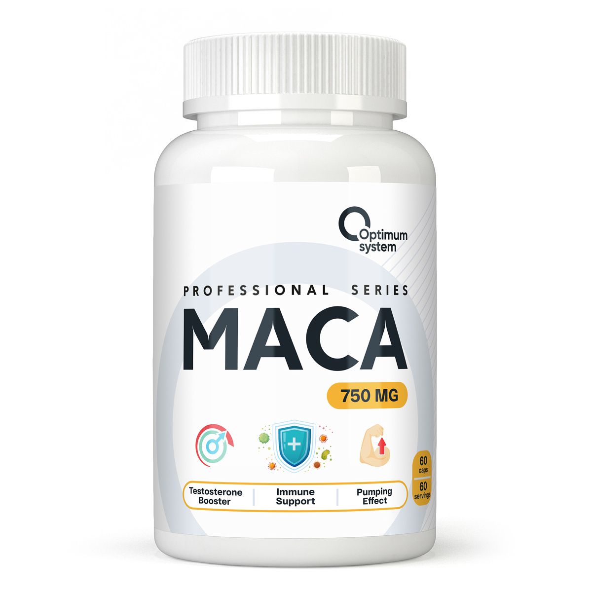 Optimum System Maca, 60 капс. 