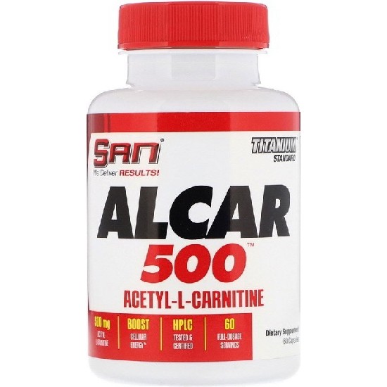 SAN Nutrition SAN Nutrition ALCAR 500, 60 капс. Л-Карнитин