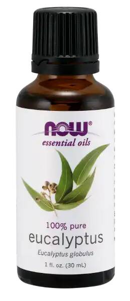 NOW Organic Eucalyptus Oil, 1 oz (30 мл) 