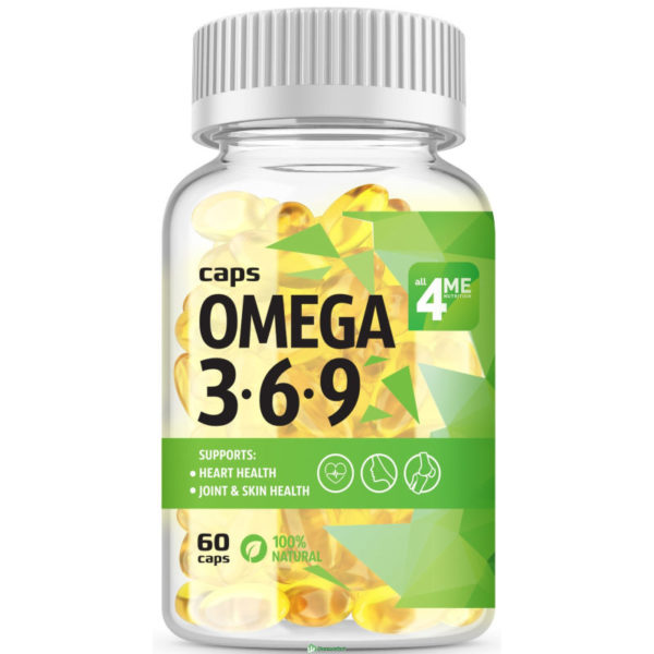 4Me Nutrition 4Me Nutrition Omega 3-6-9, 60 капс. 
