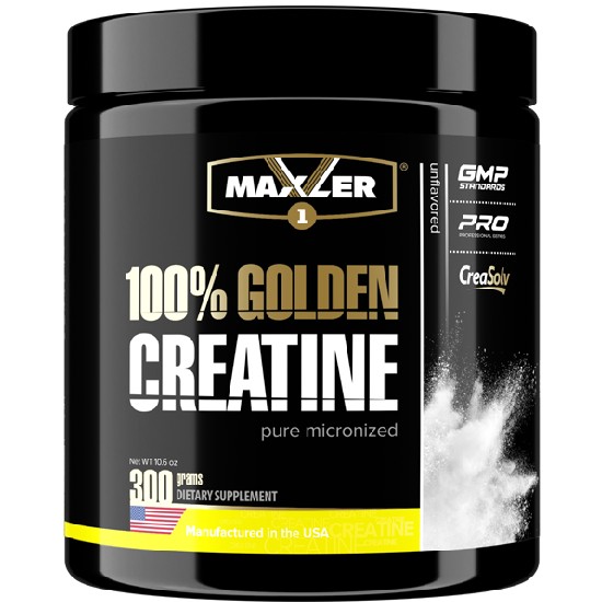 Maxler 100% Golden Creatine, 300 г Креатин моногидрат
