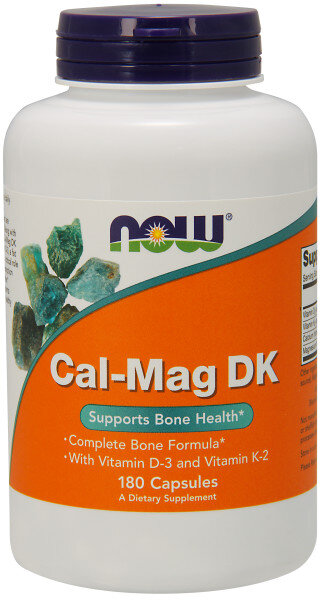 NOW Cal-Mag DK, 180 капс. 