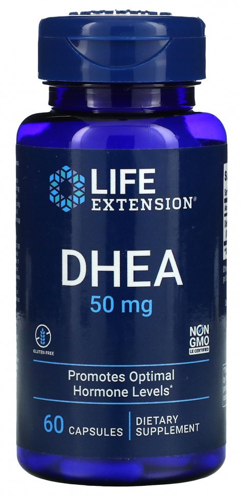 LIFE Extension LIFE Extension DHEA 50 mg, 60 капс. 