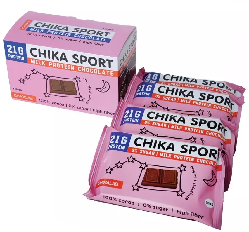Chikalab CHIKALAB Шоколад молочный, 100 г 