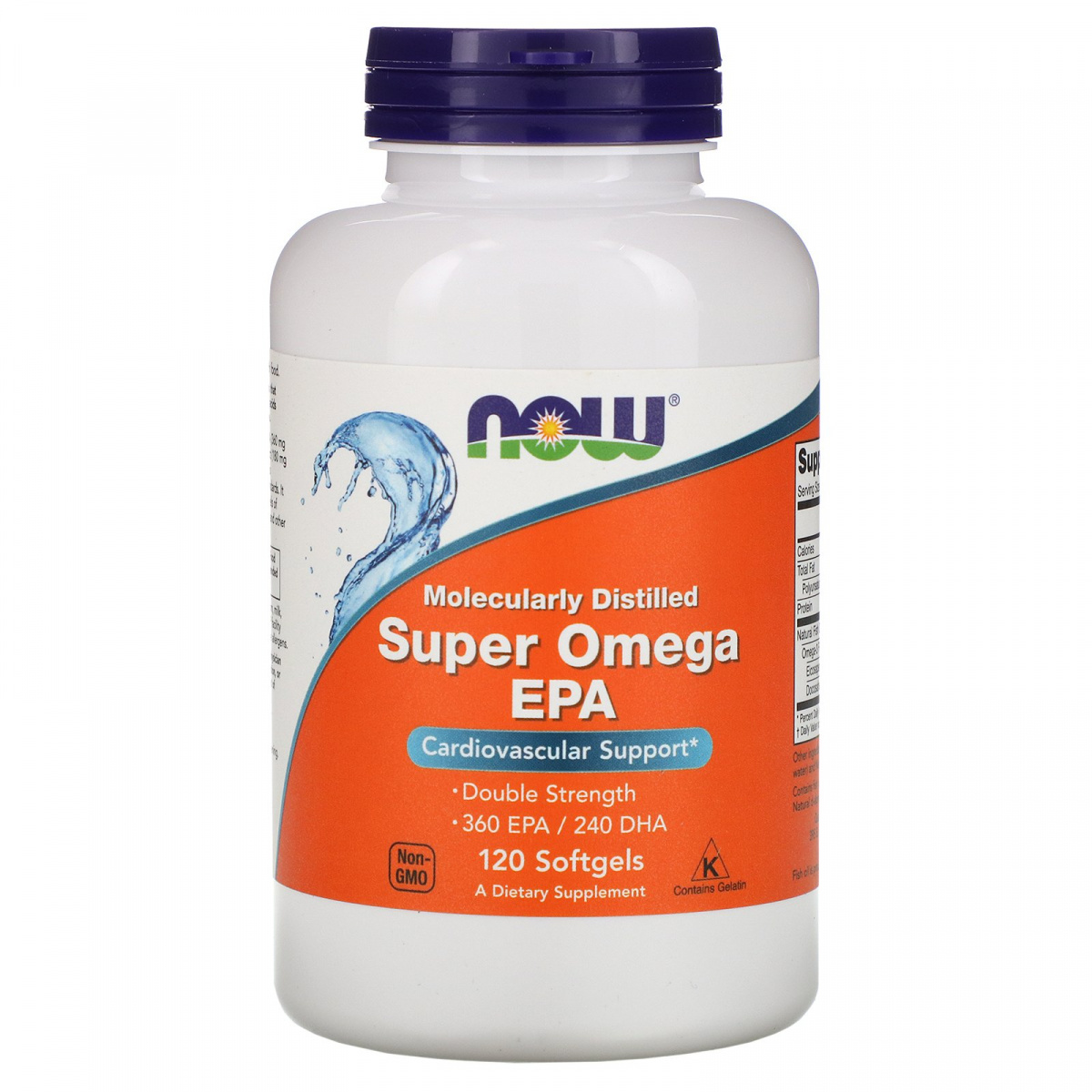 NOW NOW Super Omega EPA 1200, 120 капс. 