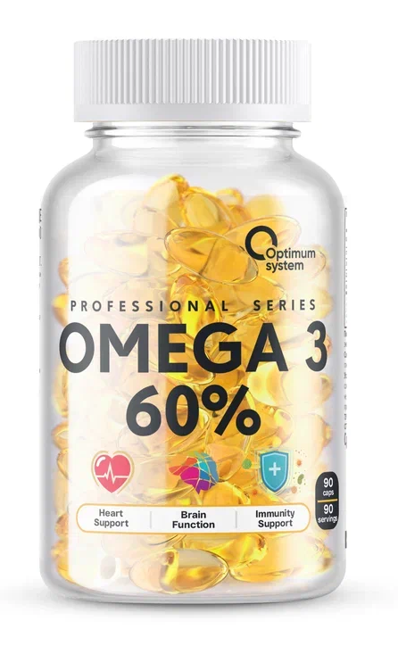 Optimum System Omega-3 60%, 90 капс. 