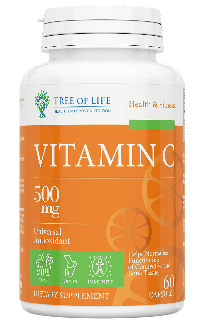 Tree of Life Vitamin C, 60 капс.