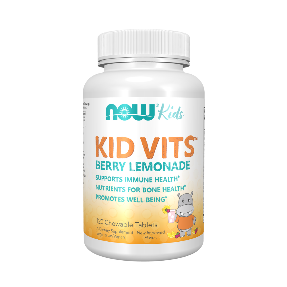 Now Kid Vits Berry Lemonade, 120 таб. 