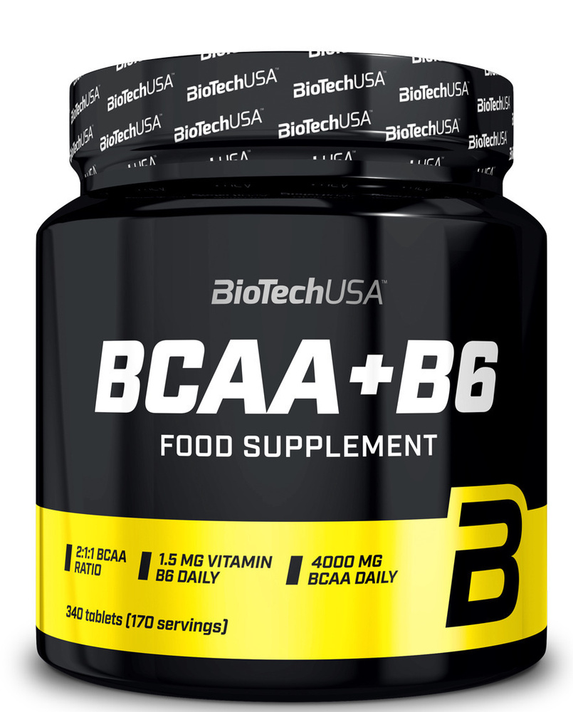 BioTechUSA BCAA+B6, 34 таб. BCAA