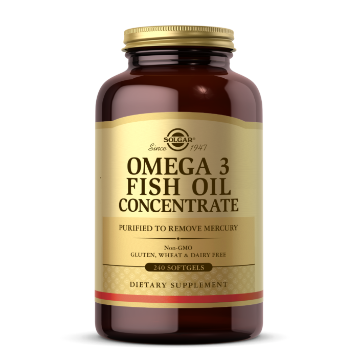 Solgar Solgar Omega-3 Fish Oil Concentrate Softgels, 240 капс. 