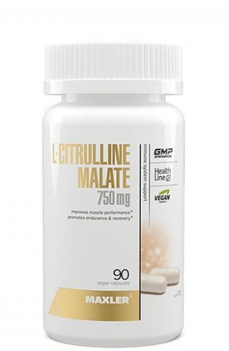 Maxler L-Citrulline Malate 750 mg, 90 капс. 