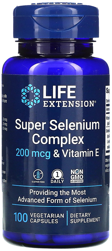 LIFE Extension LIFE Extension Super Selenium Complex 200 mcg, 100 капс. 